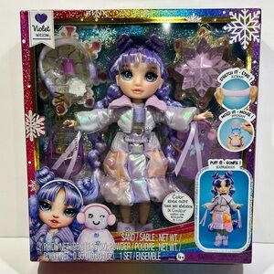Rainbow High Winter Wonderland – Violet Willow 11" Fashion Doll with Accessories